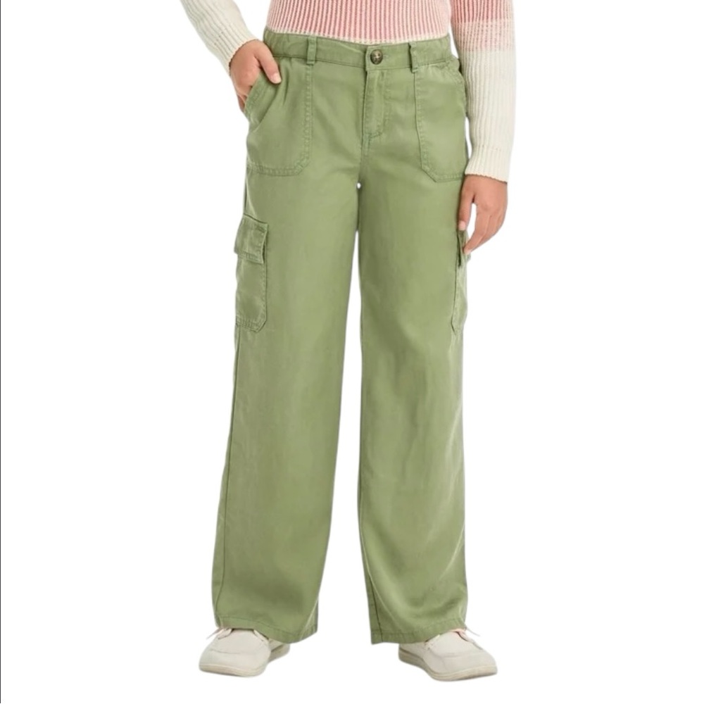 NWOT Cat & Jack Green Cargo Pants